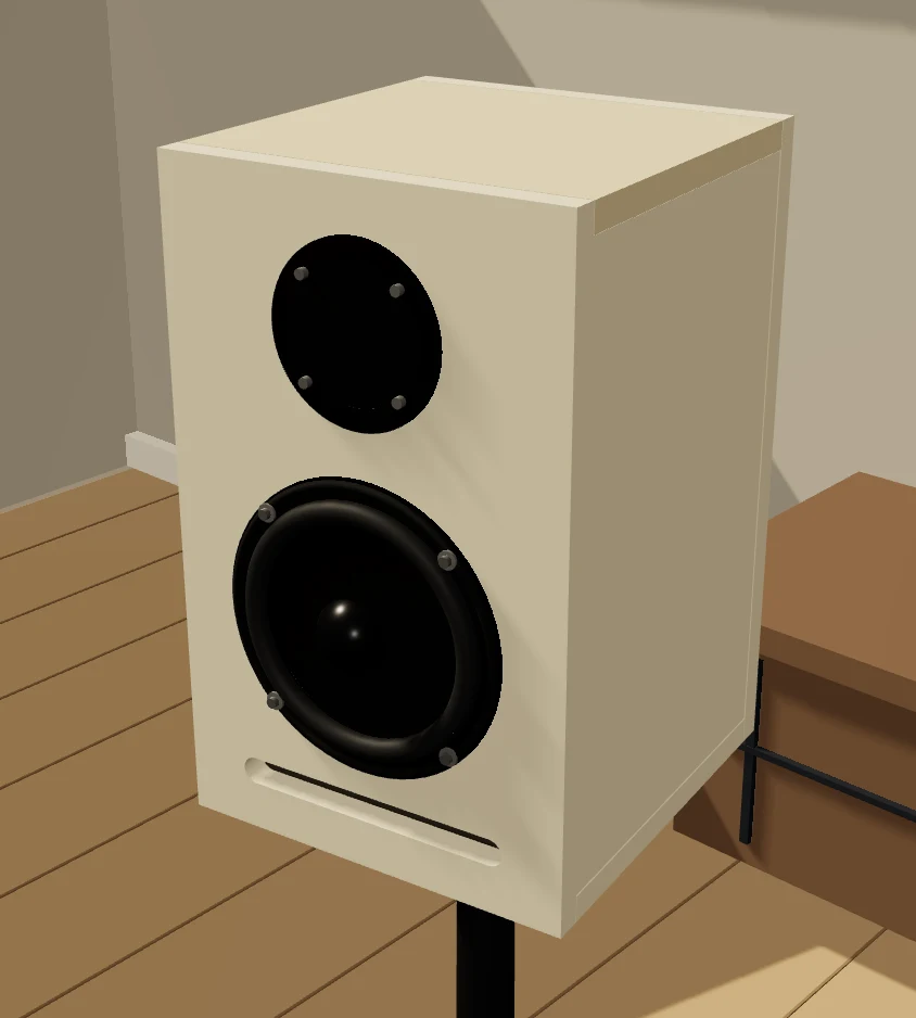 Angled render