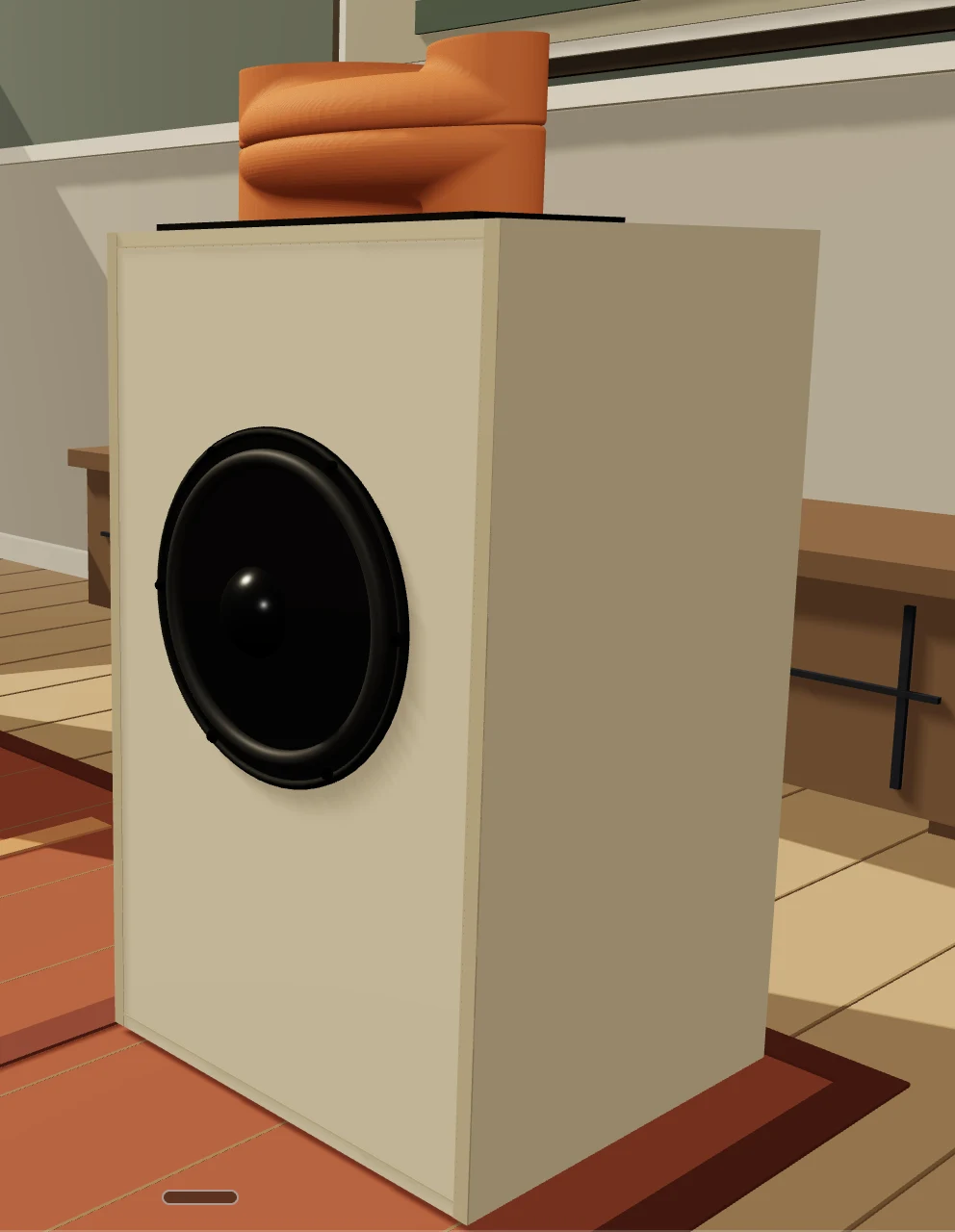 Angled render